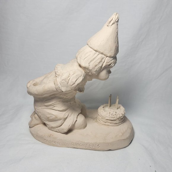 Austin Productions Girl Blowing out Birthday Candles Figurine 1989 Sculpture - Picture 2 of 12